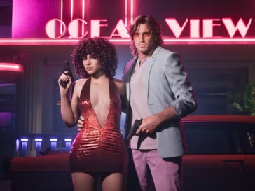 Jason und Lucia in Retro-Klamotten mit neuen Frisuren. 