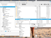 Der neue „Nemo Actions Organizer“ des Cinnamon Desktops in Linux Mint 22 (Bild: Linux Mint).