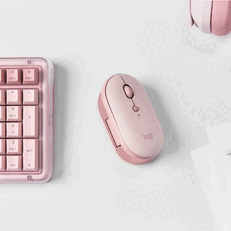 Logitech Pebble Up Maus in Pink