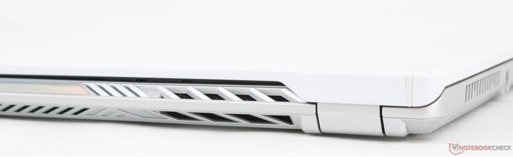 Hinten: Keine Anschlüsse