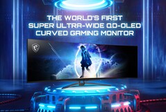 MSI verbaut ein ultrabreites QD-OLED-Panel von Samsung in einen gekrümmten Gaming-Monitor. (Bild: MSI)