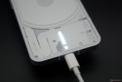 Anzeige Akkuladestand bei ca. 90 %