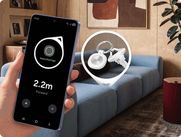 Kompassansicht des Samsung SmartTag 3