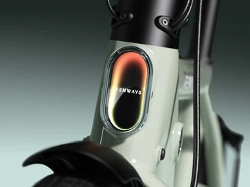 Integriert ist ein Frontlicht