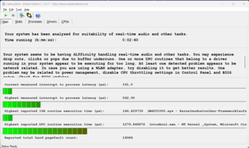 LatencyMon - Übersicht