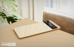 Das Google Pixe 7 Pro führt die Designsprache des Pixel 6 fort. (Bild: Technizo Concept / LetsGoDigital)