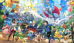 Nach drei Jahren sieht die Bilanz von Pokémon Go fantastisch aus. (Bild: The Pokémon Company)