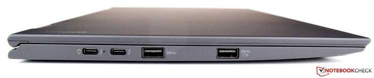 links: 2x USB 3.1 Type-C Gen2 (Thunderbolt), 2x USB 3.0 (1x Always-on)