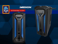 Medion Erazer X67020: Gaming-PC mit Core i7-8700 und GTX 1070 bei Aldi.