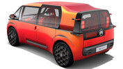 Citroen Elo Concept: Elektro-Van als Tiny House auf 4,10 Metern. Dazu mobiles Büro mit zentralem Fahrersitz und Platz für den Familienausflug (Bild: Citroen).