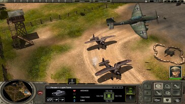 Im Bild: Ein Gameplay-Screenshot aus Codename: Panzers, Phase One.