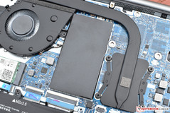 Auch der Arbeitsspeicher ist austauschbar ...