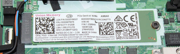 Eine PCIe-4-SSD dient als Systemlaufwerk.