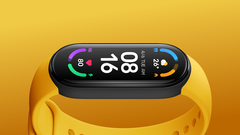 Das jüngste Firmware-Update für das Xiaomi Mi Band 6 bringt ein Taschenlampen-Feature mit. (Bild: Xiaomi)