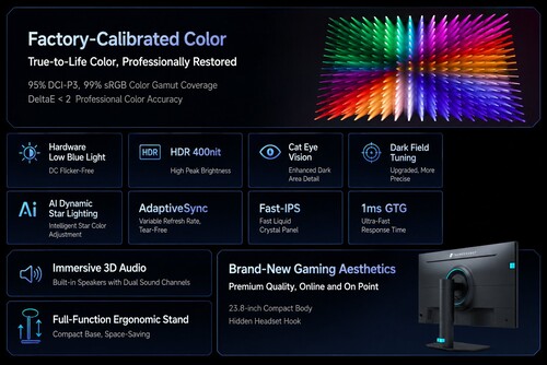 Die technischen Daten des 4K-Monitor