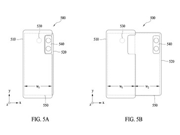 Skizzen aus dem offiziellen Patent von Samsung