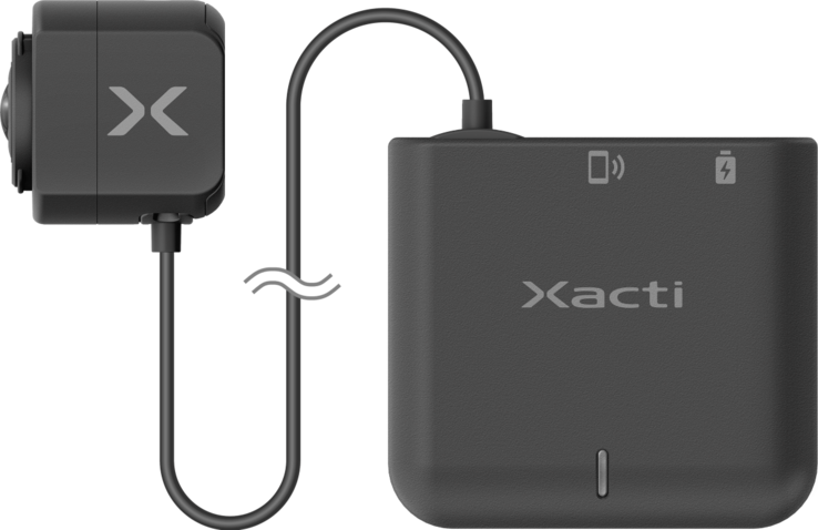 Die CX-WL100 besteht aus einem kompakten Kamerakopf, der mit einer separaten Haupteinheit verbunden ist. Der Kamerakopf wiegt ohne Kabel etwa 29,5 g.