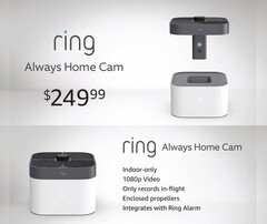 Die Always Home Cam von Amazons Rings Marke beschützt fliegend das Eigenheim und soll in den USA 249 US-Dollar kosten.
