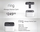 Die Always Home Cam von Amazons Rings Marke beschützt fliegend das Eigenheim und soll in den USA 249 US-Dollar kosten.