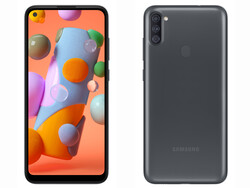 Das Samsung Galaxy A11 von vorne und hinten (Bild: Samsung)