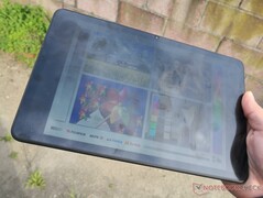 Im Freien unter Sonnenlicht