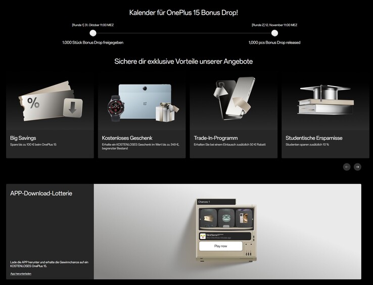OnePlus plant offenbar viele Aktionen rund um den OnePlus 15 Launch.
