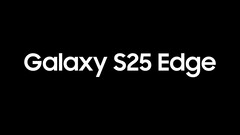 Samsung hat auf dem Galaxy Unpacked Event auch erstmals das Galaxy S25 Edge vorgestellt - zumindest mal als Teaser. (Bildquelle: Samsung)