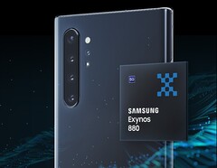 Samsung bringt mit dem Exynos 880 einen Premium-Midrange-Chipsatz mit integriertem 5G-Modem.