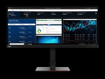 Der ThinkVision P34w-20 von vorne (Bild: Lenovo)