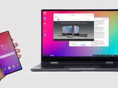 Das NexDock Wireless verwandelt ein Smartphone ins 13 Zoll Ultrabook, ganz ohne Kabel. (Bild: Nex Computer)