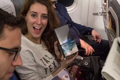 Samsung verteilte das Galaxy Note 8 an Fluggäste