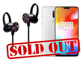 Ausverkauft: OnePlus 6 Silk White Limited Edition und Bullets Wireless In-Ears.