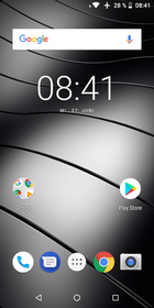 Gigaset GS185: Android-Homescreen
