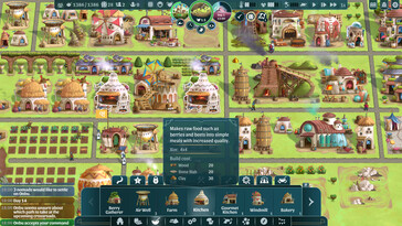 Im Bild: Ein Gameplay-Screenshot aus The Wandering Village.