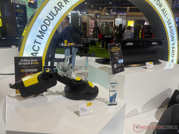 Seitentrimmer und Schneepflug