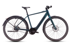 Das Editor Hybrid SLT FE 400X ist ein agiles City-E-Bike und aktuell deutlich rabattiert (Bildquelle: Cube)
