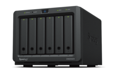 DS620slim: Neues Synology-NAS bietet sechs Festplatteneinschübe