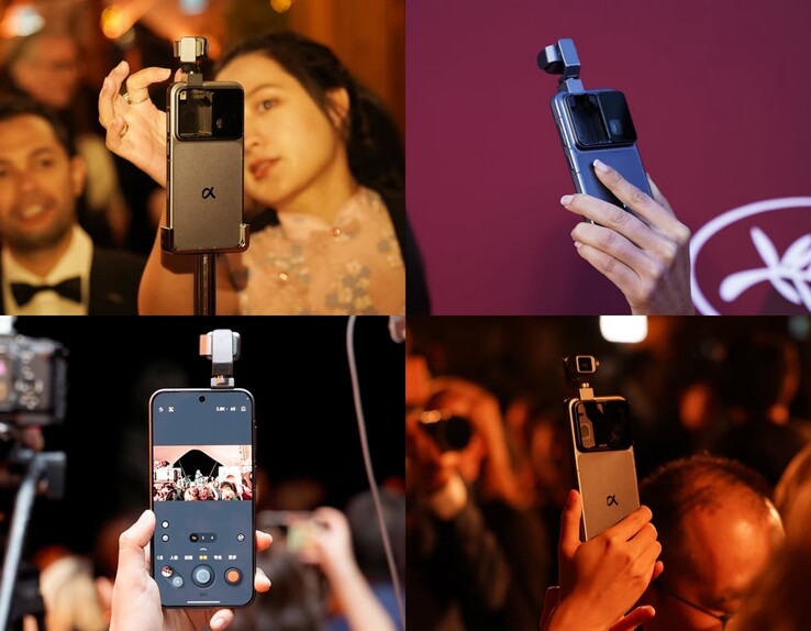 Die Gimbal-Kamera kann physisch 