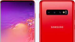 Samsung Galaxy S10 jetzt auch in Rot für Großbritannien.