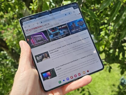 Innendisplay des Galaxy Z Fold5