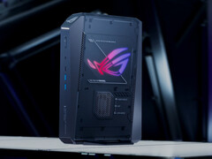 Der ROG GR70 ist derzeit in zwei Konfigurationen erhältlich. Abgebildet ist eine Seitenansicht des Mini-PCs.