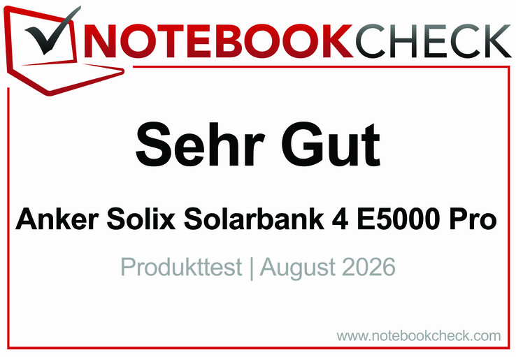 Anker Solix Solarbank 4 Pro Test Award