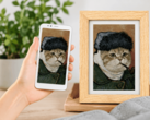 Die Bigme-Bilderrahmen können auch KI-generierte Fotos eines Haustiers anzeigen