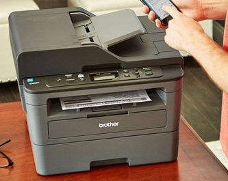Die meisten Laserdrucker sind größer als Tintenstrahldrucker (Bildquelle: Amazon)
