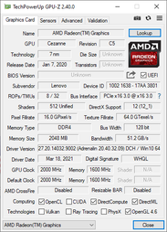 GPU-Z AMD Radeon