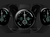 Die Pixel Watch 3 wird auch in einer ähnlichen Farbe die das pinke Pixel 9 zu haben sein. (Bildquelle: 91Mobiles/@OnLeaks)