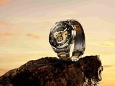 Die Huawei Watch Ultiamte Design setz auf ein vergoldetes Gehäuse. (Bild: Huawei)
