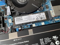 Die M.2-2280-SSD kann getauscht werden