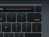 Mit Apple Pay und Touch ID kann man immerhin direkt für die Reparatur seiner Tastatur bezahlen. (Bild: Apple)