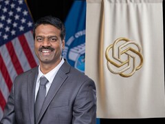 Madhu Gottumukkala und ChatGPT (Bildquelle: CISA.gov; Public Domain; Bearbeitet von Notebookcheck)